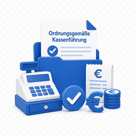 Symbolbild Kassenführung